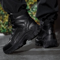 BAEWOON TB30 Bottes tactiques montantes d'extérieur pour homme, idéales pour la jungle, la randonnée Delta, le camping et le désert, de haute qualité