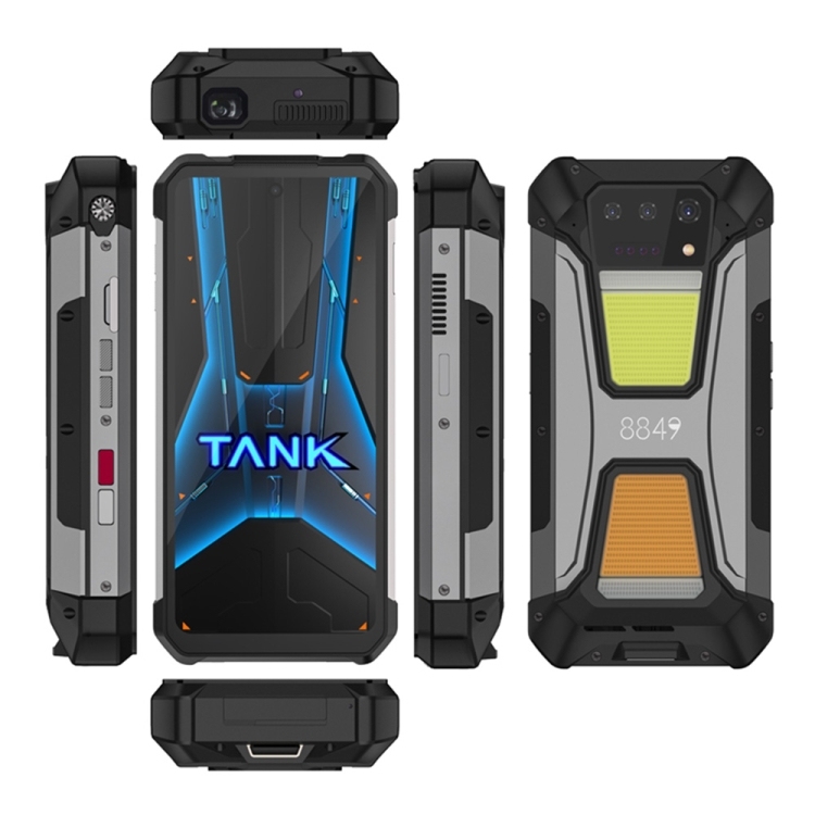 Unihertz 8849 Tank 2 Pro 4G - Rugged Mobile Phone with 12GB RAM