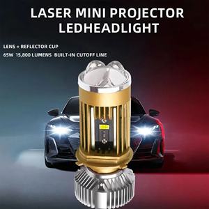 Chenlang CL05 160W 20000LM Láser Línea de corte de precisión integrada Plug and Play Lente Dual Matrix Mini Led Headlight Hi/<span class=keywords><strong>Lo</strong></span> Beam Bulb - Product Image 2