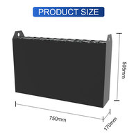 Batterie tubulaire étroite 24V 195Ah 3PzB195 BS pour chariot élévateur, batterie au plomb à décharge profonde pour transpalettes électriques