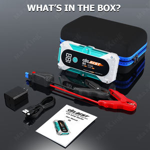 Démarreur de saut de voiture puissant pour câble intelligent <span class=keywords><strong>essence</strong></span> 8L et <span class=keywords><strong>Diesel</strong></span> 8L avec taille de démarrage d'écran LCD 190*86*40mm - Product Image 6