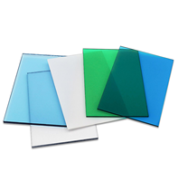 Tôle de polycarbonate PC pour puits de lumière, 8 mm, ignifuge, pour balcons