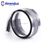 Raccord flexible en toile de silicone PVC FCN résistant aux hautes températures pour systèmes CVC et assemblage de conduits