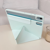 Casing Tablet Plastik Putar 360 Derajat Tri+Y Lipat untuk Pad Pro 11 Inch 2025 dengan Tempat Pena Hawei MatePad Air 11.5