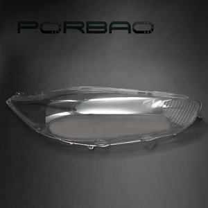 PORBAO ricambi Auto faro trasparente faro faro paralume in vetro copriobiettivo per <span class=keywords><strong>FIESTA</strong></span> 2012-2016 anno - Product Image 2