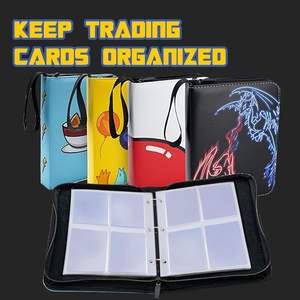 Libro de deportes <span class=keywords><strong>YuGiOh</strong></span> MTG TCG con cremallera de <span class=keywords><strong>anillo</strong></span> Material de PU Deportes y tarjeta de juego Regalo para niños y niñas - Product Image 4