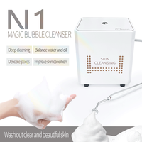 Appareil de beauté facial N1 Simple Models à bas prix, nettoyeur facial à bulles magiques, appareil de nettoyage à bulles d'oxygène, soins de beauté de base