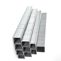 80 Series 21 Gauge Galvanized Staples 12.8mm Crown Wide Wire Upholstery Staples for Sofa and Furniture