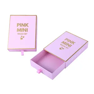 Guangzhou Premium Lid And Base Pink Gift Box With Bag Bracelet Jewelry Wedding Favors Gift Box