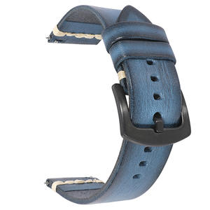 <span class=keywords><strong>Correa</strong></span> de cuero de lujo para Iwatch 9 8 7 <span class=keywords><strong>correa</strong></span> de reloj genuina de gama alta 20mm 22mm 24mm para Apple Watch - Product Image 4