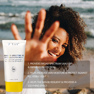 Etiqueta privada OEM protector solar facial orgánico Todo Tipo de Piel <span class=keywords><strong>SPF</strong></span> 50 gel de agua protector solar Crema Corporal Gel de protección solar - Product Image 4