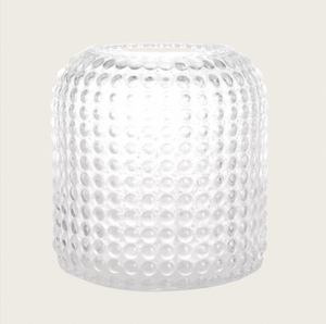 Hand Blown Hobnail <b>Bubble</b> Glass <b>Vase</b> Clear Textured Glass <b>Vase</b> for Home Decor Flower Arrangement Table Centerpiece Wedding Decor - Product Image 5