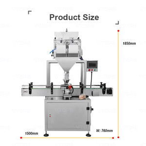 Máquina Automática <span class=keywords><strong>de</strong></span> Alta Velocidad con <span class=keywords><strong>2</strong></span> Tolvas para Pesar y Llenar Semillas, Granos <span class=keywords><strong>de</strong></span> Café, Nueces, Dulces y Gránulos - Product Image 3