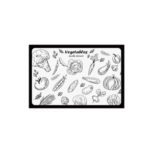 Dapur rumah tangga persegi Modern sederhana lembut anti-selip tahan lama diatomous tanah menyerap air cepat-kering tikar untuk mangkuk - Product Image 6