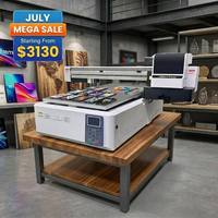 Оптовая продажа УФ-принтеров A1 6090 с печатающими головками I3200, XP600, TX800, I1600 для печати на чехлах для телефонов, ручках, стекле, акриле
