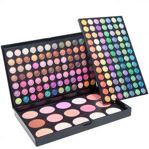 Set de Maquillaje Completo para Principiantes con <span class=keywords><strong>183</strong></span> Colores de Sombra de Ojos y Rubor en Polvo, Acabados Perlados/Mate - Product Image 1