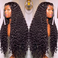 Perruques Lace Front 40 pouces en cheveux humains 100% naturels, fournisseurs de perruques, perruques Lace Front HD bouclées birmanes sans colle en cheveux bruts 13x4 13x6