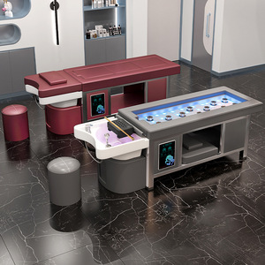 Lavacabezas de Salón — Unidad Todo en Uno para Terapia Capilar, Moxibustión y Masajes para Salones de Belleza, Barberías y Centros de Bienestar - Product Image 3