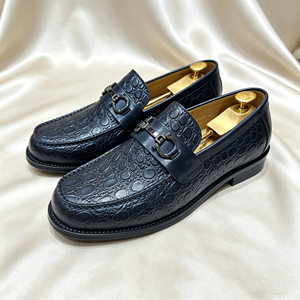 <span class=keywords><strong>Mocasines</strong></span> de lujo para hombre con estampado de cocodrilo y broche de caballo, zapatos formales de cuero, <span class=keywords><strong>mocasines</strong></span> transpirables para hombre - Product Image 5