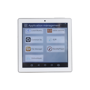 Sistema de audio para el hogar Android pantalla táctil 2*25W mini amplificador digital inalámbrico con bluetooth,WIFI, tarjeta SD con 2 altavoces de techo - Product Image 4