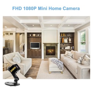 <span class=keywords><strong>Mini</strong></span> Cámara Corporal Infrarroja Nocturna QZT, Cámara Compacta con Grabación en Bucle de 1080P, Tarjeta TF, Cámara de Vigilancia para el Hogar - Product Image 3