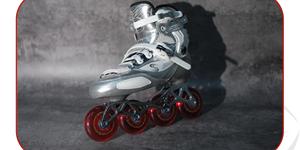 Patins à roulettes en fibre de carbone haute résilience Ruidongle, roues plates en cristal, patins à roulettes professionnels à haute élasticité - Product Image 5