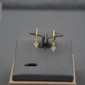 Tassel Moissanite Earrings S925 Sterling Silver Wholesale New Advanced Women Environmental Friendly Cute Earrings Stud Earrings