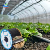 Système d'irrigation goutte à goutte agricole, tube goutte à goutte de 2000 m, ruban goutte à goutte de 0,4 mm, 16 mm