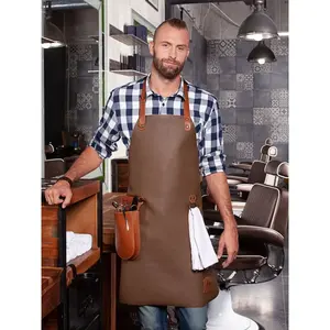 <b>Leather</b> Bib <b>Apron</b> custom merchandising - Product Image 2