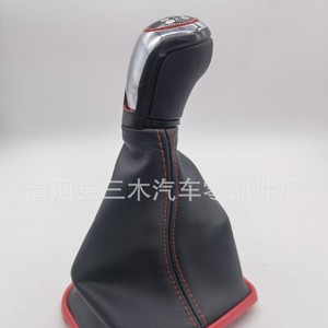 หัวเกียร์หนังรถยนต์ Vw แบบ Ergonomic พร้อมฝาครอบกันฝุ่น สำหรับ Mk4 Jetta Golf 4 Bora - Product Image 4