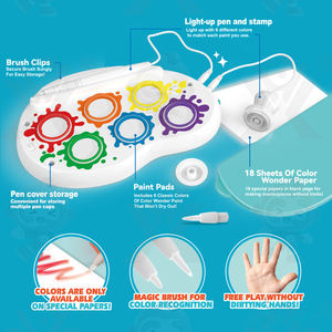 Jouet de dessin magique, art de l'estampage créatif, jouet éducatif pour enfants, ensemble de peinture coloré - Product Image 3