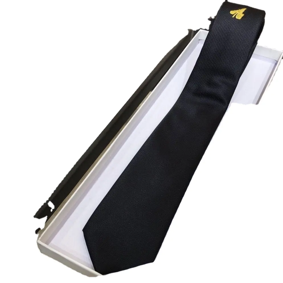 Kualitas tinggi kustom desainer pria dasi tenun Corbatas personalisasi sutra poliester kain High-End dasi untuk pria