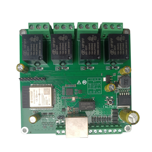 Interruptor Inteligente WiFi DT-R004 Compatible con ESP32, Placa de Relé Ethernet, Domoticz, Home Assistant, OpenHAB, MQTT, TCP, UDP, Temporizador de 4 Canales, IP - Product Image 1