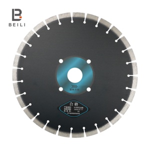 Disco circular eficiente de sierra de diamante ODM OEM de 300-500mm para cortar pavimento de hormigón verde - Product Image 3