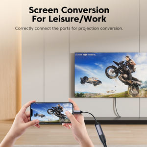 Câble Toocki <span class=keywords><strong>en</strong></span> <span class=keywords><strong>gros</strong></span>, <span class=keywords><strong>adaptateur</strong></span> <span class=keywords><strong>HDMI</strong></span> 4K, type C vers <span class=keywords><strong>HDMI</strong></span>, câble type C vers <span class=keywords><strong>HDMI</strong></span>, câble OTG, type C - Product Image 5