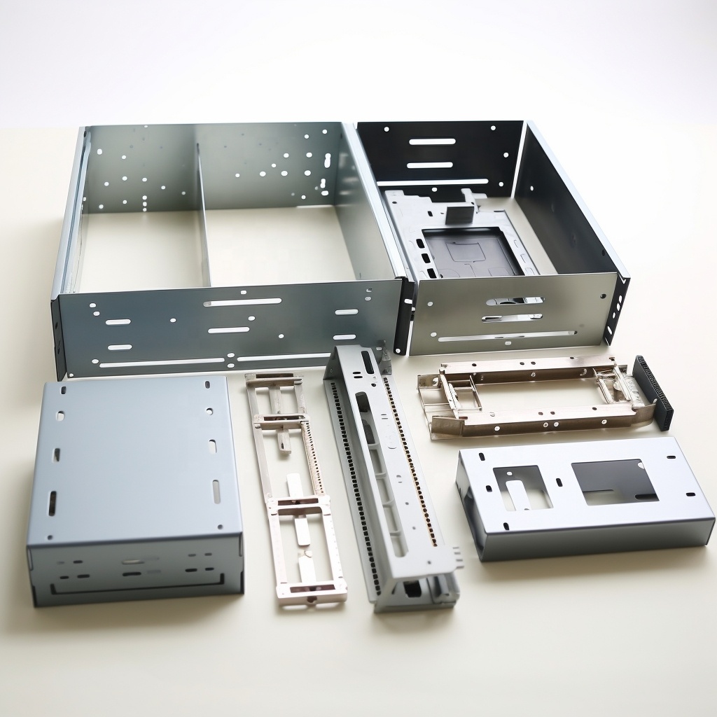 Custom sheet metali box and enclosure laser cutting stamping parts metal service oem custom metal case parts sheet