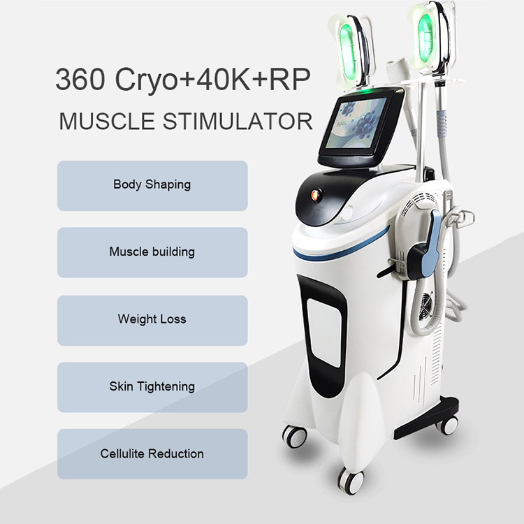 Cryo Slim Cryolipolysis Machine Ems Abdominal Muscle Stimulator Workout Machine