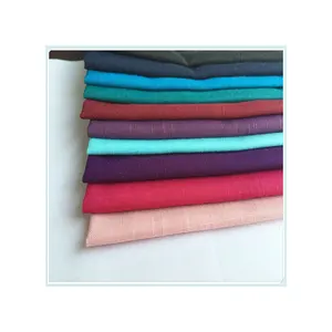 Vải Poplin Căng 97% Cotton 3% Spandex 40X40 + 40D 133*72 1/1 Đồng Bằng Cho Hàng May Mặc