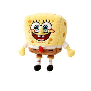 Juguete de Peluche con Sonido de Bob Esponja para Perros, Juguete Chirriante para Cachorros y Perros Pequeños - Product Image 3