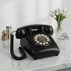 <span class=keywords><strong>Téléphone</strong></span> rétro pour livre d'or audio de mariage avec Bluetooth, enregistreur de messages <span class=keywords><strong>vintage</strong></span>, <span class=keywords><strong>téléphone</strong></span> <span class=keywords><strong>fixe</strong></span> pour la décoration de fête d'anniversaire - Product Image 6