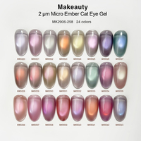 Vernis Gel Magnétique Ultra Fin Effet Œil de Chat 2μm Micro Ember – Vente en Gros 24 Couleurs – Gel UV LED Soak Off