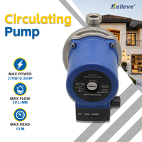 Pompe de circulation automatique silencieuse pour douche domestique à eau chaude sous pression