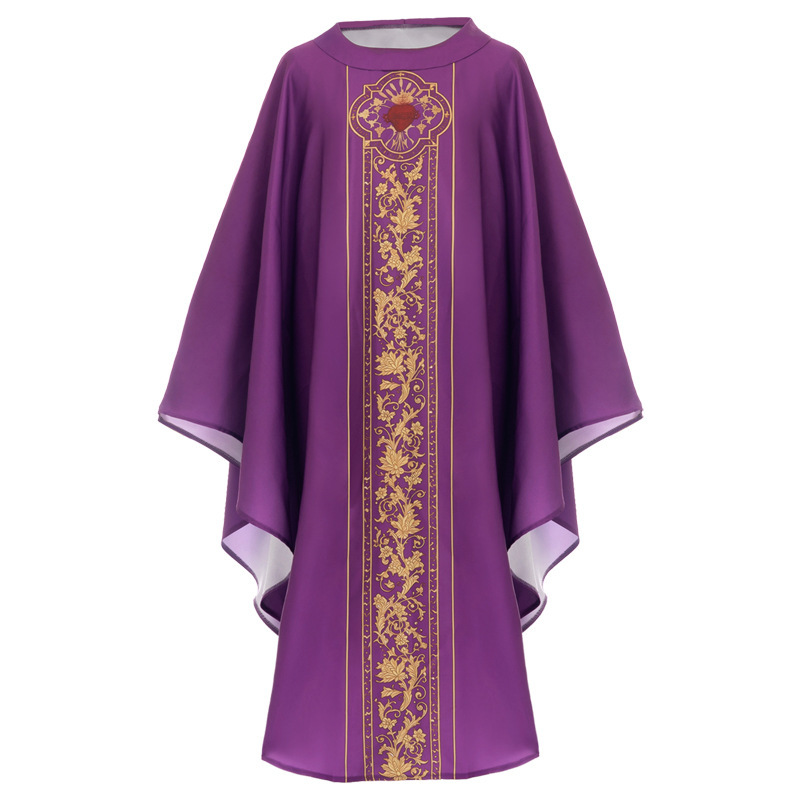 Nouvelle robe de prière en violet