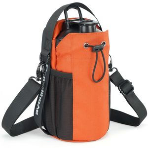 <b>Large</b> Polyester Fitness Gym Bag with Magnetic Water Bottle Holder Cross-Border Special Water <b>Cup</b> and Messenger Bag - Product Image 2