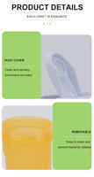 Bouteille de sport personnalisable avec logo pour protéines, sans BPA, étanche, de qualité alimentaire, compatible lave-vaisselle, pour boire directement
