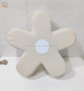 All'ingrosso Soft Play Big Ball Pit <span class=keywords><strong>parco</strong></span> <span class=keywords><strong>giochi</strong></span> per bambini all'aperto bianco Indoor Soft Play attrezzature fiore <span class=keywords><strong>con</strong></span> scivolo per il noleggio del partito - Product Image 5