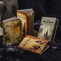 60er-Pack Loseblatt-Materialbuch, Mofa Academy Serie, Retro Gothic Journal Deko-Basis, 6 Modelle