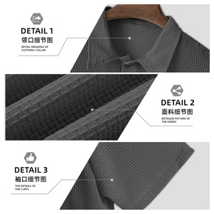 Polo de Verano para Hombre, de Manga Corta, con Cuello, de Malla de Seda Helada, Color Sólido, Tallas Grandes, de Alta Gama, el Más Vendido - Product Image 2