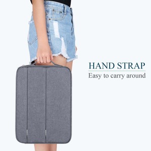 Étui pour <span class=keywords><strong>ordinateur</strong></span> <span class=keywords><strong>portable</strong></span> en polyester de haute qualité Compatible Macbook Pro Surface Book <span class=keywords><strong>HP</strong></span> Tablettes avec poignée pratique pour l'école - Product Image 3