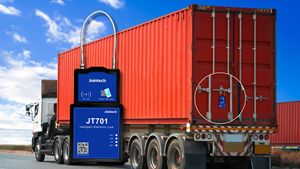 Система блокировки уплотнения груза несколько дверей безопасности конфиденциальности несанкционированный доступ GPS шкафчик - Product Image 6